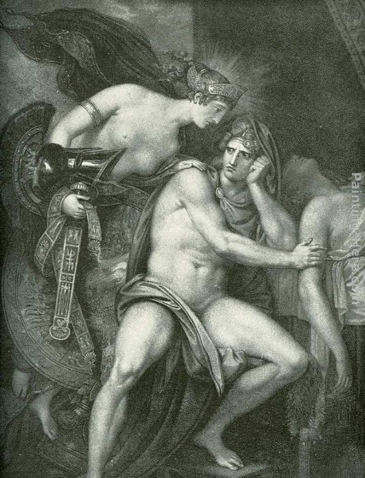 Benjamin West Thetis Bringing the Armor to Achilles